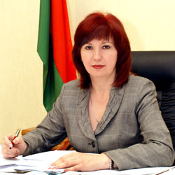 Председатель Новополоцкого горисполкома Наталья Ивановна Кочанова