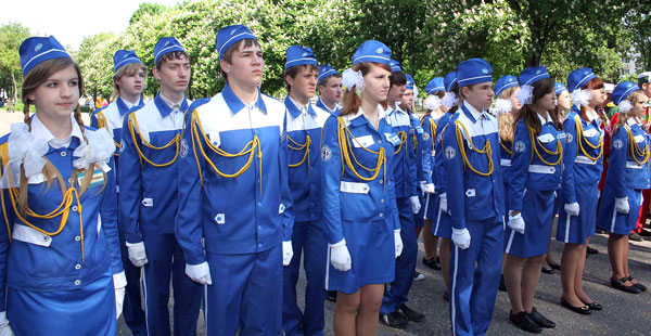 18 мая в Витебске прошел VIII слет клубов юных спасателей-пожарных области