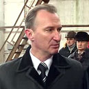 Александр Косинец во время визита в Новополоцк. 12.01.2011г.