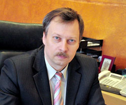 Генеральный директор Новополоцкого КУП ЖКХ Алексей Геннадьевич Ларин.