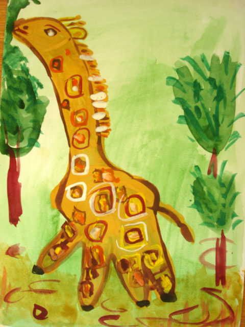 «Жираф», Таран Кира, 5 лет, ГУО «Ясли-сад №28 г.Новополоцка»