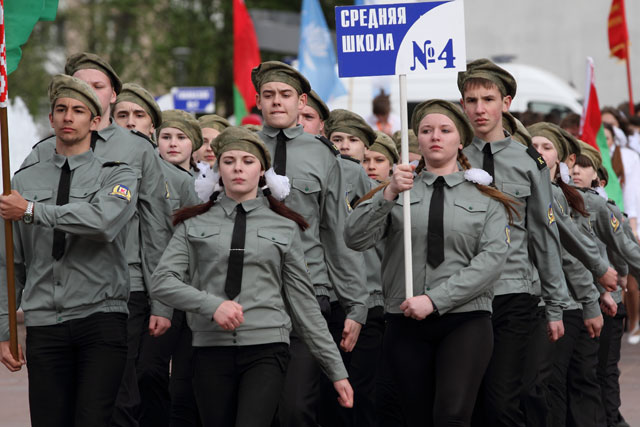 «Марши Победы» в Новополоцке - 2014