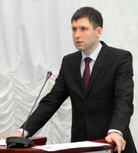 Заместитель председателя Новополоцкого горисполкома Дмитрий Самуськов