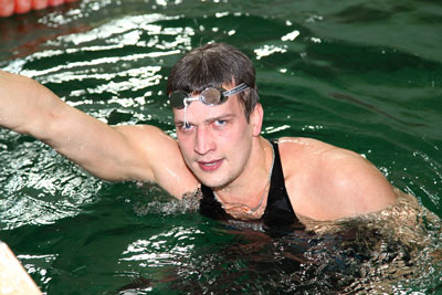 Новополоцкие спасатели – лучшие в плавании (На фото: Н.Васильев)