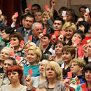 В Новополоцке избраны делегаты на пятое Всебелорусское народное собрание. Фото Татьяны Русакович