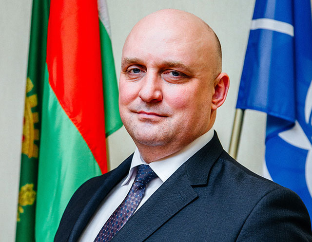Председатель Новополоцкого городского исполнительного комитета Дмитрий Демидов