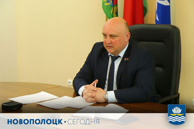 Председатель Новополоцкого горисполкома Дмитрий Демидов. Фото Дениса Лещика, «Новополоцк Сегодня»